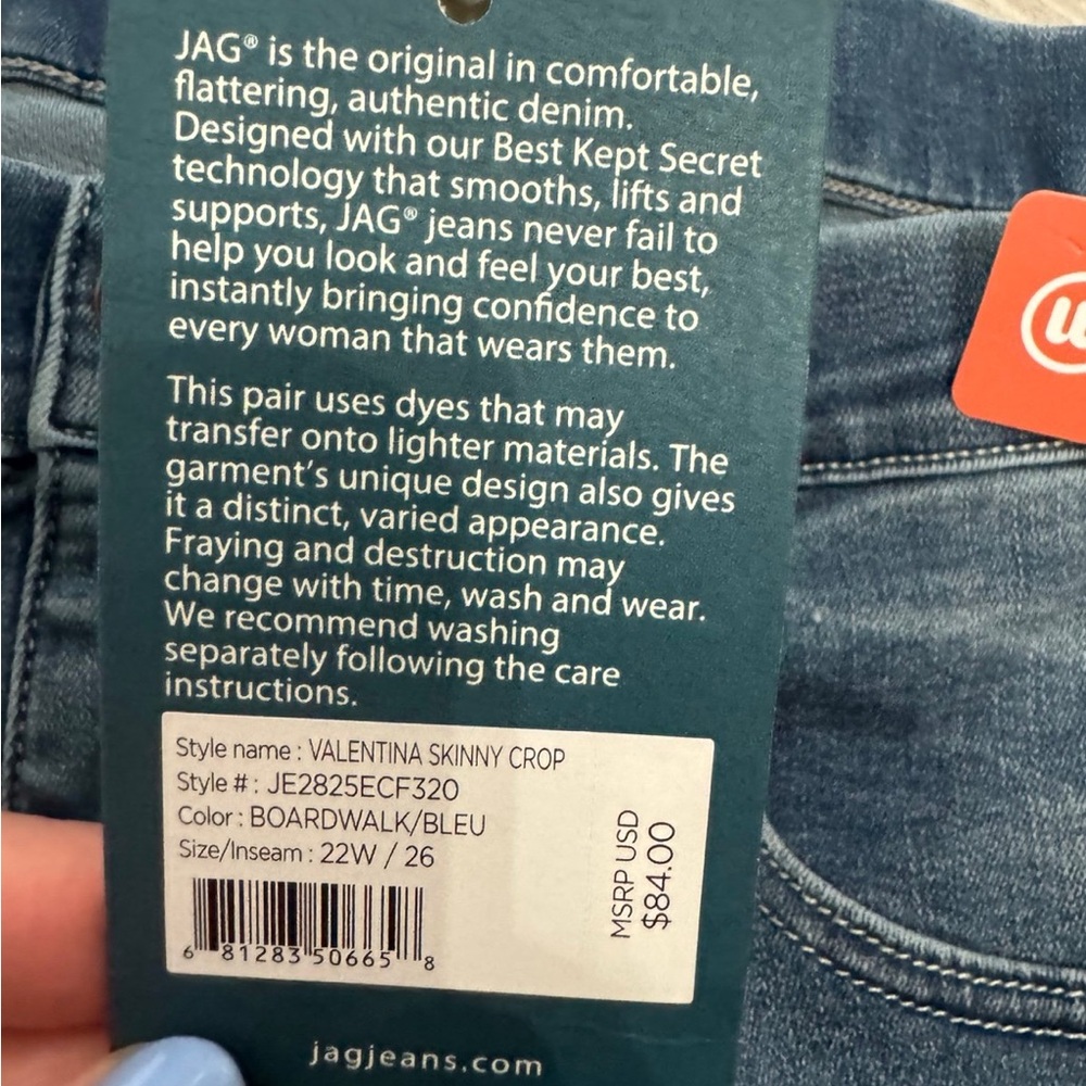 Valentina Deep Blue Skinny Jeans - Picture 9 of 11